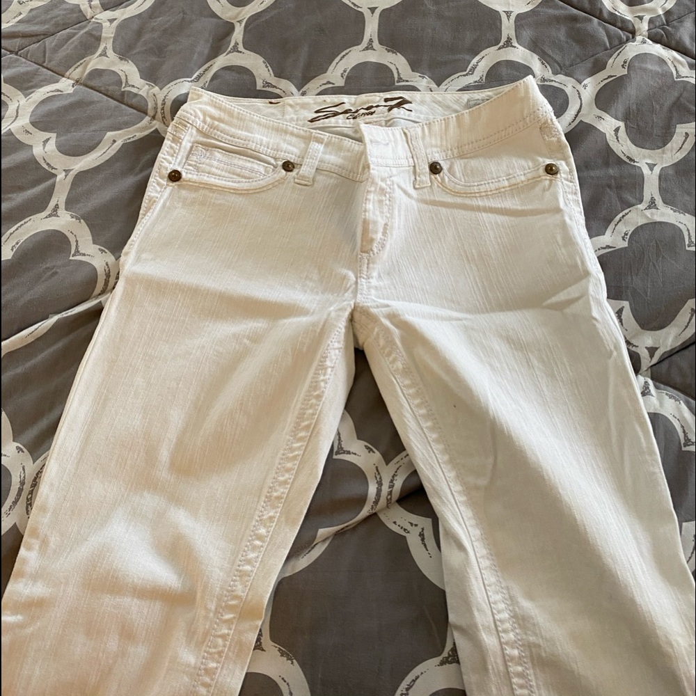 Seven white jeans size 30